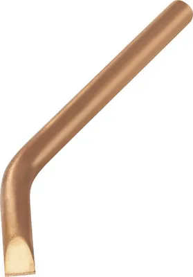 Obrázok produktu pre TOOLCRAFT KB-100 Spájkovací hrot Tvar dláta, zahnutý Veľkosť hrotu 10 mm Dĺžka hrotu 145 mm Obsah 1 ks.