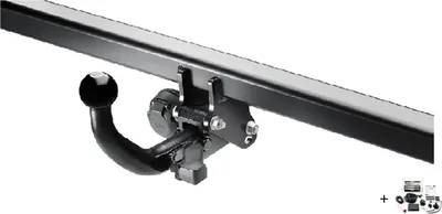 Immagine prodotto di Gancio di traino facile da installare 1.200 kg 13 poli BRINK per RENAULT CAPTUR