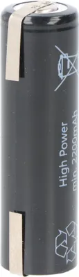 Produktbild von AccuCell HHR2200 Mignon AA Zelle mit Lötfahne in U-Form 2200mAh