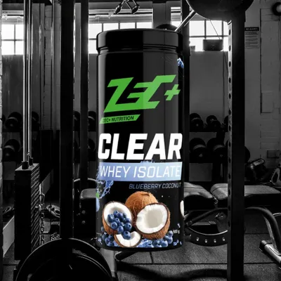 Produktbild von Clear Whey Isolate (900g) Blueberry Coconut