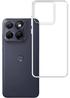 Immagine prodotto di Custodia per cellulare Motorola Edge 70 Fusion, 3mk Clear Case, trasparente