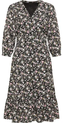 Produktbild von ALBEE damen kleid - schwarz mehrfarbig, XXL