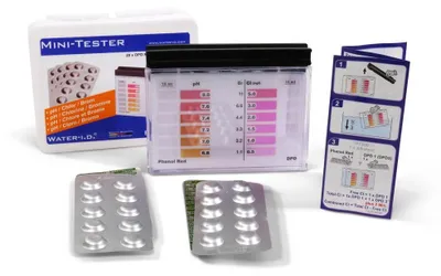 Produktbild von Pooltester Mini Chlor, Brom + pH-Wert