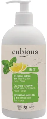 Image de Gel douche rafraîchissant - Menthe-citron 500 ml