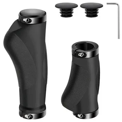 Zdjęcie produktu dla Uchwyty rowerowe ergonomiczne 22 mm antypoślizgowe gumowe do roweru