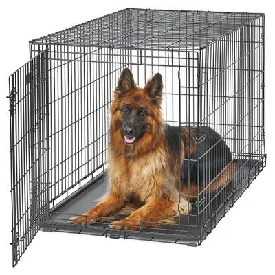 Immagine prodotto di MidWest Homes for Pets - Gabbia per cani LifeStages con una porta, 122 cm, pieghevole