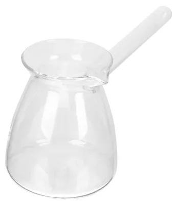 Obrázok produktu pre Kávovar z borosilikátového skla, objem 450 ml, s ergonomickou rukoväťou