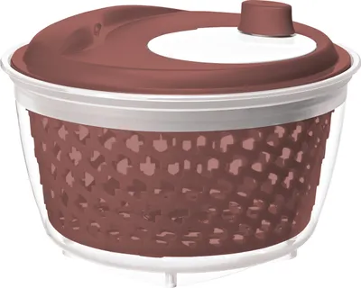 Produktbild von Salatschleuder 4,5 l FRESH, Farbe:Iron rot