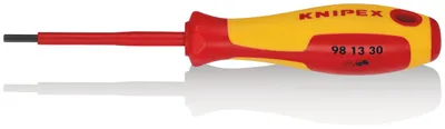 Image de Knipex tournevis six pans creux 3,0mm longueur totale 182mm bruni isolé manche 2 composants - 98 13 30