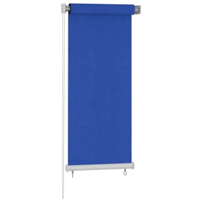 Image de Store d'extérieur vidaXL 60 x 140 cm, bleu, en PEHD