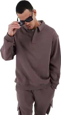Produktbild von Herren Pullover Shirt Oversize Fit Sweatshirt (XL) Braun