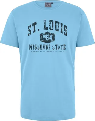 Produktbild von Übergrößen T-Shirt St. Louis dunkelgrau AHORN SPORTSWEAR Sky Blue 4XL