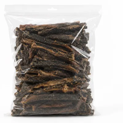 Zdjęcie produktu dla Przysmak dla psa naturalny gryzak Żwacz wołowy suszony 500g PETITTO