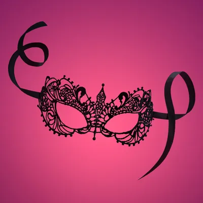 Produktbild von Exquisites 4er Set Venezianischer Spitzenmasken für Damen Schwarze y Lace Augenmasken Fasching, Karneval, Halloween Elegante Maskerade Accessoires