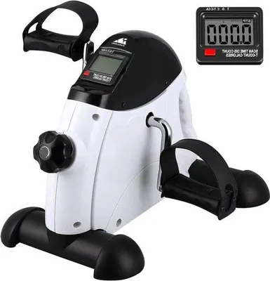 Obrázok produktu pre Mini trenažér na ruky a nohy s LCD displejom pre cvičenie doma a v kancelárii