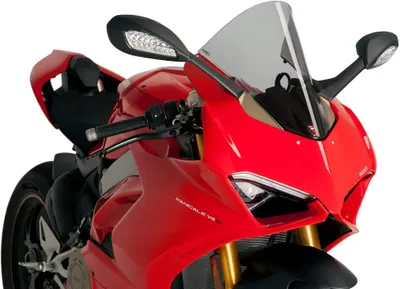 Obrázek produktu pro PUIG r-racer kouřová čirá clona ABE schválená pro Ducati