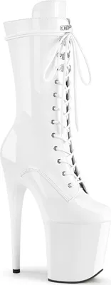 Produktbild von FLAMINGO-1050 Damen Boots von Pleaser, Weiß  , EU 40, US 10