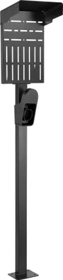 Produktbild von InLine® Universal Wallbox-Standfuß mit EV-Ladekabel Halterung, schwarz