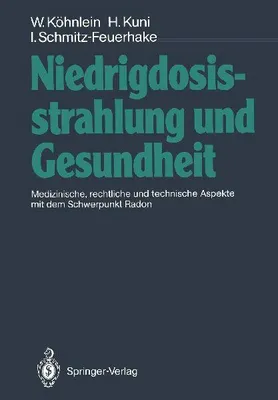 Produktbild von Niedrigdosisstrahlung und Gesundheit