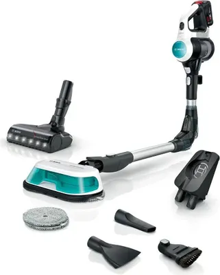 Produktbild von Akkustaubsauger BOSCH Unlimited 7 ProHygienic Aqua White BCS71HYG2