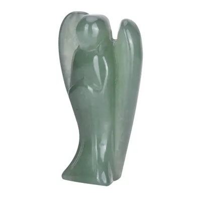 Zdjęcie produktu dla Rzeźbiona figurka anioła, kryształowa figurka anioła, figurka uzdrawiającego anioła, figurka anioła, figurka anioła z naturalnego kwarcu