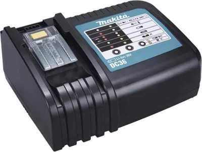 Produktbild von Makita DC36WA, Ladegerät, Makita, Schwarz, 1 h, 230 V, Lithium-Ion (Li-Ion)
