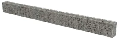 Produktbild von vidaXL Gabionenwand mit Abdeckung Verzinkter Stahl 600×30×50 cm