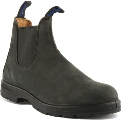 Produktbild von Blundstone 1478 Leder W ter Wasserdicht Chelsea Stiefel Rustikalen Schwarz – undefined / Rustikales Schwarz
