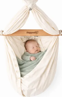 Produktbild von HOPPEDIZ Federwiege Komplett-Set Baby-Federwiege