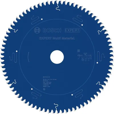Produktbild von EXPERT Multi Material Kreissägeblatt, 250x2,4/1,8x30 mm, Z80