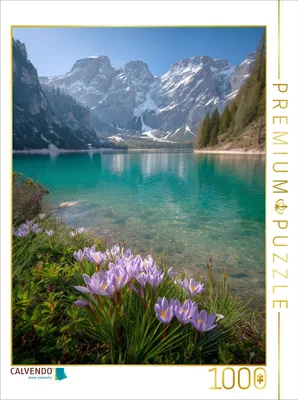 Produktbild von CALVENDO Puzzle Pragser Wildsee Italien | 1000 Teile Lege-Größe 64 × 48 cm Foto-Puzzle für glückliche Stunden
