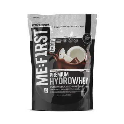Image de Polleo Premium Hydrowhey, 454 g - Chocolat et noix de coco