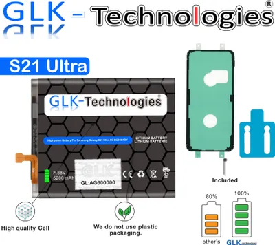 Produktbild von GLK für Original Samsung Akku EB-BG998ABY Galaxy S21 Ultra Batterie Ohne Set