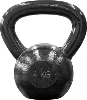 Productafbeelding van Kettlebell - Focus Fitness - 4 kg - Gietijzer