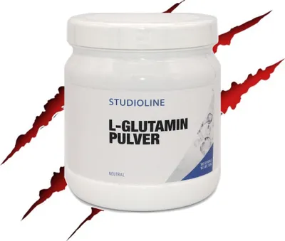 Produktbild von L-GLUTAMIN Pulver - 500g reines & ultrafeines Pulver Ideal für Kraft und Ausdauersportler