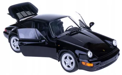 Produktbild von Welly Porsche 911 Turbo Modellauto 1:24 Schwarz