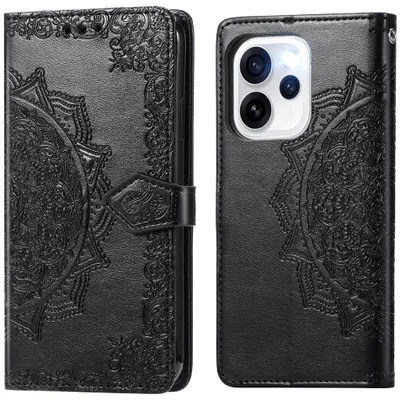 Image de imoshion Mandala Bookcase pour Oppo Reno15 Pro (5G) - Noir
