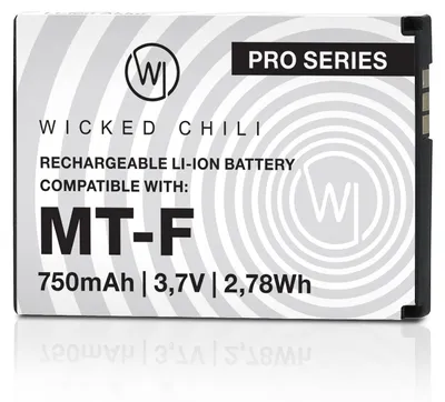 Image de Wicked Chili Batterie pour AVM FRITZ!Fon C5 / C4 Batterie de remplacement Batterie supplémentaire Li-Ion 750 mAh