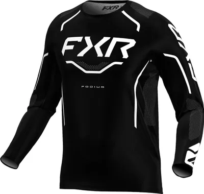 Zdjęcie produktu dla Koszulka motocrossowa FXR Podium Relay, schwarz/weiß, M