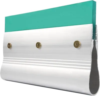 Productafbeelding van Zeefdruk Zuigmond - Inkt Schraper - Zeefdrukken Maken - Duurzaam Aluminium - 10-40cm - Grijs