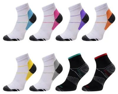 Produktbild von Meowoo Running Kompressionssocken 8 Paare Wandersocken Laufsocken Compression So
