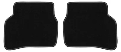 Image de Tapis arrière en moquette pour Mazda MX-3 1991-1998 (coupé) – 2 pièces, noirs, sur mesure – Wielganizator LUX
