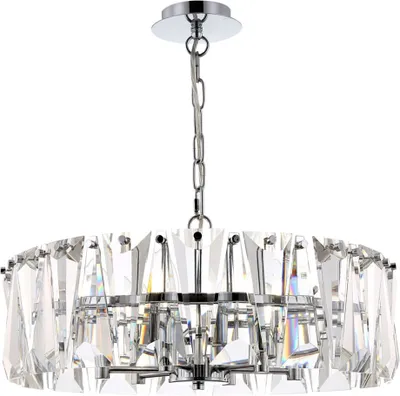 Produktbild von Maytoni Pendelleuchte Kristall Chrom 6 Flammig Dimmbar E14 60W MOD043PL-06CH