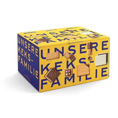 Produktbild von Bahlsen Unsere Keksfamilie Keksmischung mit 7 Kekssorten 1120g