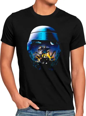 Produktbild von style3 Bugs Herren T-Shirt starship infanterie weltraum