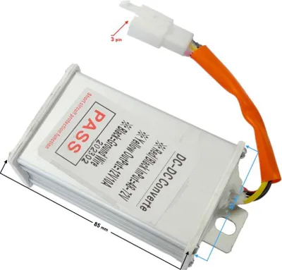 Zdjęcie produktu dla Przetwornica napięcia do skutera E-Max