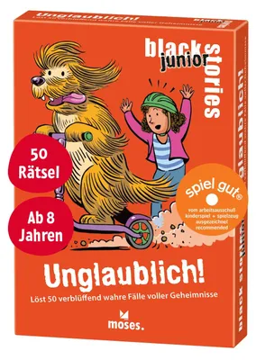 Obrázok produktu pre čierne príbehy junior Neuveriteľné!