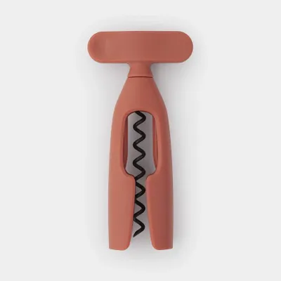Zdjęcie produktu dla Brabantia 121944, Samo wyciągający korkociąg, Różowy, Plastik, Stal nierdzewna, 80 mm, 34 mm, 160 mm