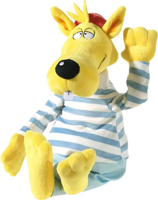 Image de KÄPTN BLAUBÄR - Figurine en peluche Hein Blöd, moyen, 25cm