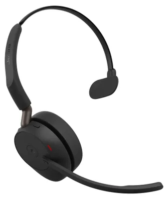 Produktbild von Jabra Evolve3 65, Kabellos, Büro/Callcenter, 20 - 20000 Hz, 131 g, Kopfhörer, Schwarz